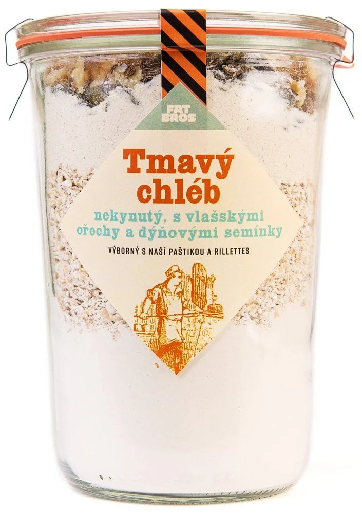 Směs na pečení Tmavý chléb s ořechy