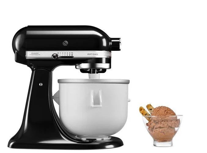 Kuchyňský robot Artisan KSM125 + zmrzlinovač, onyx black