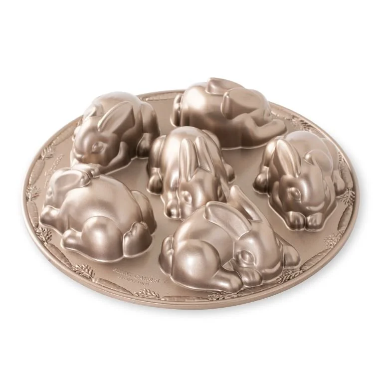 Forma na 6 zajíčků Baby Bunny, toffee, 1 l 