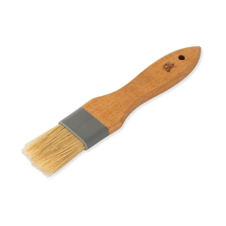 Štětec na pečení , přírodní štětiny, 20 cm
