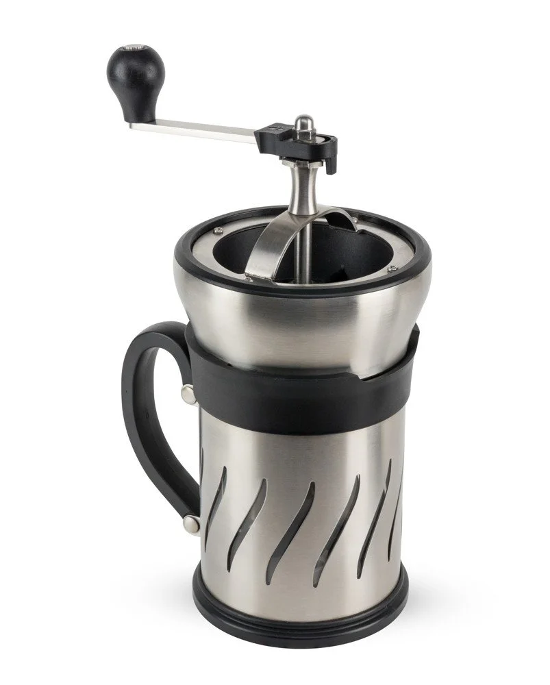 Paris French Press s mlýnkem na zrnkovou kávu 2v1, 28 cm