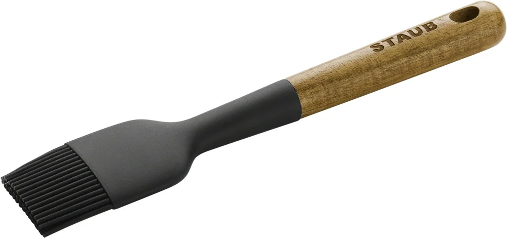 Štětec/mašlovačka s dřevěnou rukojetí, 22 cm 