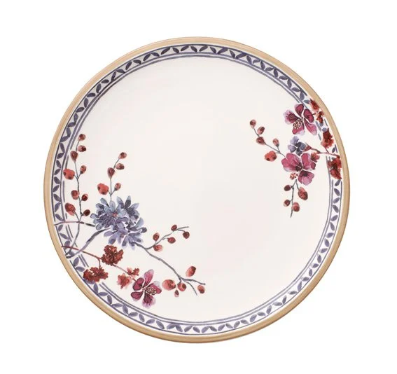 Artesano Provencal Lavendel jídelní talíř, s květinovým dekorem, Ø 27 cm