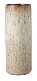 Villeroy & Boch Lave Home beige kameninová váza Cylinder, 20 cm