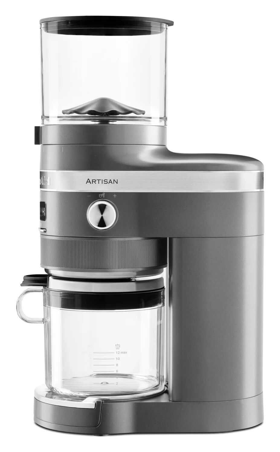 Mlýnek na kávu Artisan 5KCG8433, stříbřitě šedá