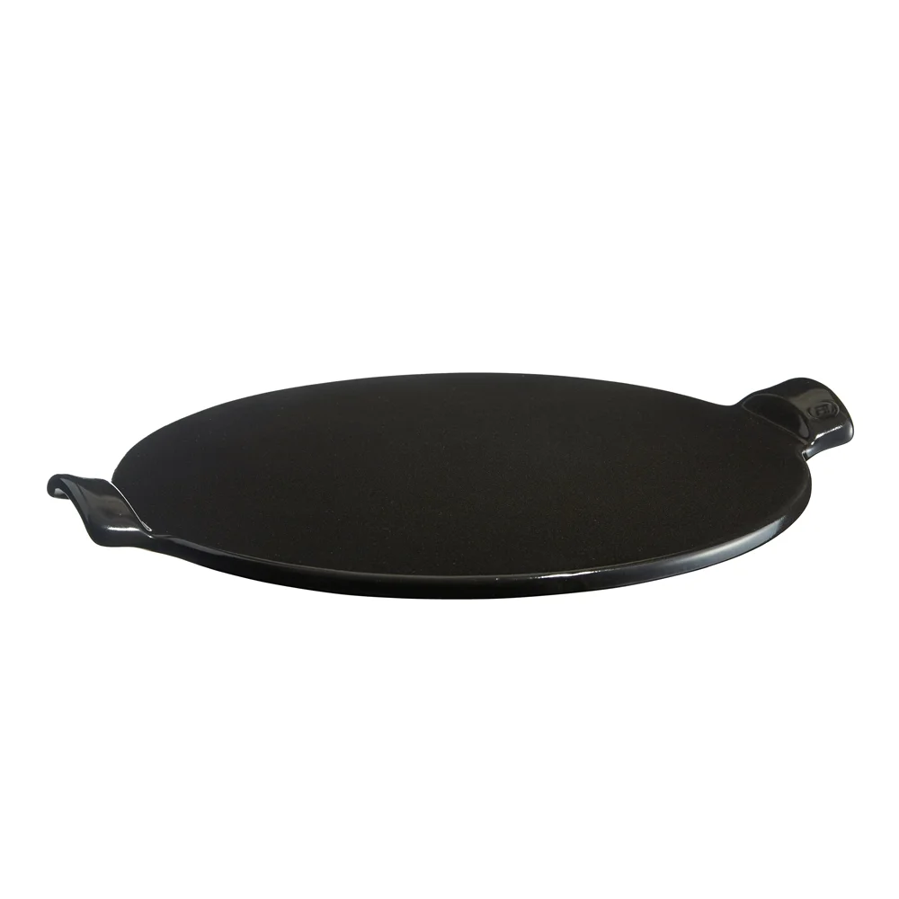 Pizza stone, 37 cm, hladký, pepřová