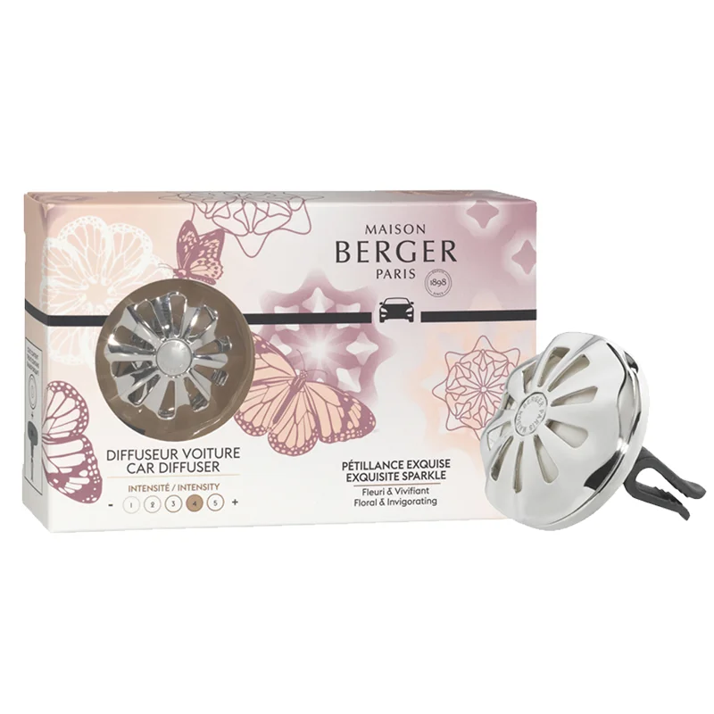 Aroma difuzér do auta Lilly s keramickou náplní Intenzivní třpyt