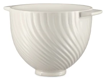 KitchenAid Keramická mísa 4,83l, Sněhová pusinka, krémová