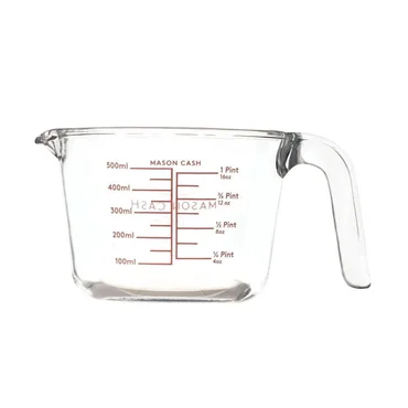 Mason Cash Classic Collection Skleněná odměrka s hubičkou, 0,5L