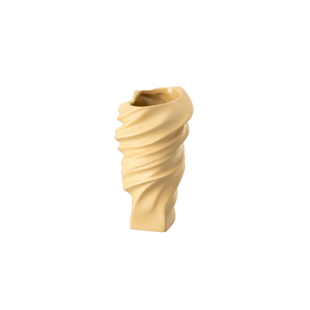 Mini váza Squall, 11 cm, Fossil okrová