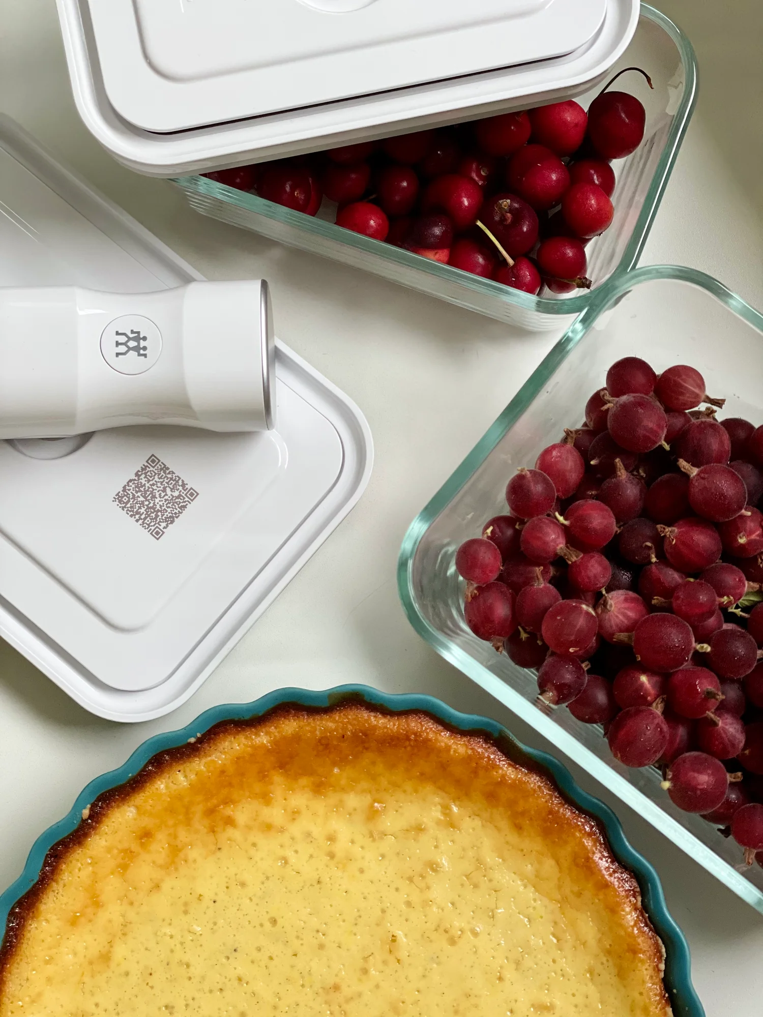 Zwilling sada na vakuování Fresh & Save, skleněná, 7 ks