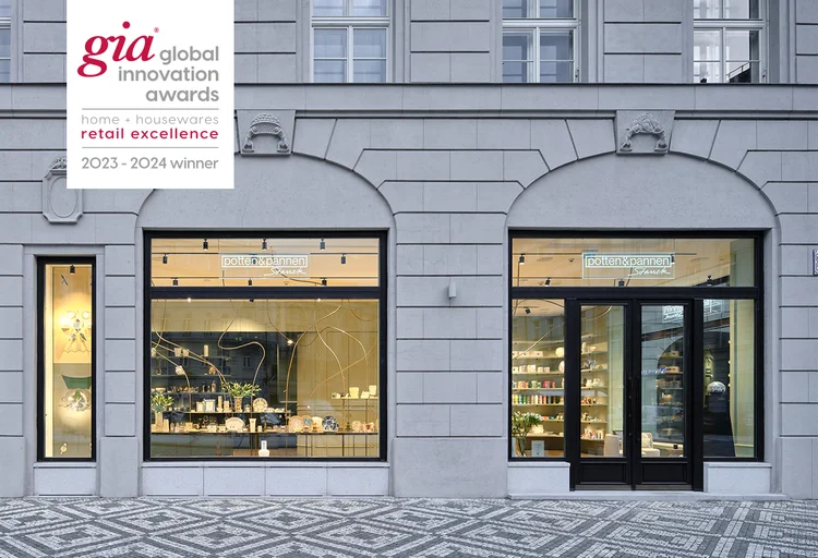 Retailový Oscar míří do Prahy. Atelier Potten & Pannen – Staněk získal ocenění za nejlepší prodejnu